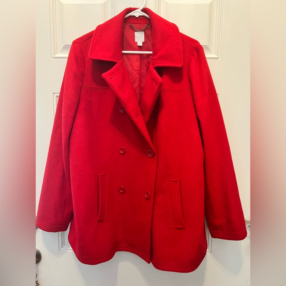 J.Jill women’s peacoat size large